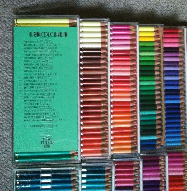 フェリシモ 色鉛筆ミニ 25色 10セット 3-2 フェリシモ カラー