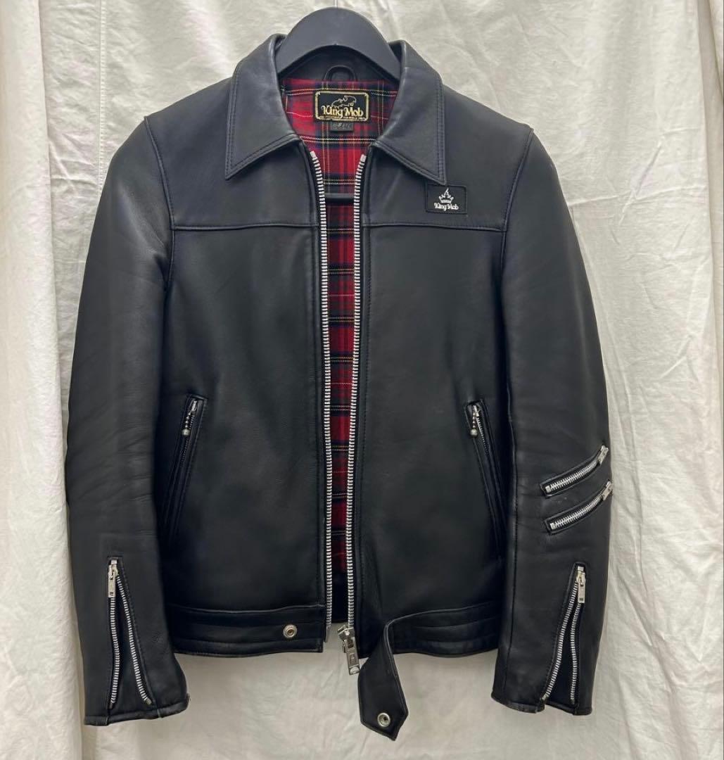 英国製】KING MOB ライダース サイズ:S キングモブ LJM-9タイプ - メルカリ