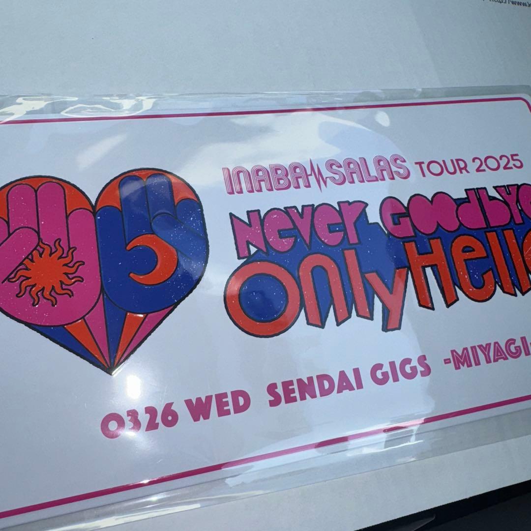 稲葉浩志 INABA/SALAS メモリアルプレート