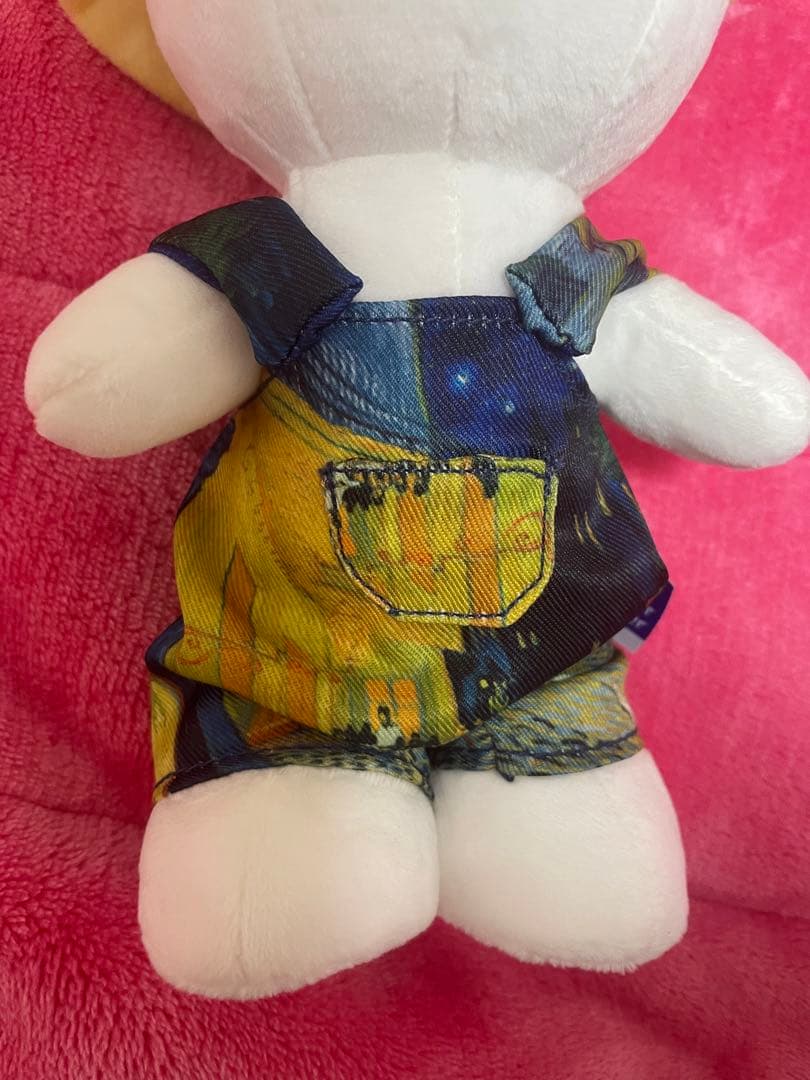 ゴッホ展　ミッフィー ぬいぐるみ　夜のカフェテラス