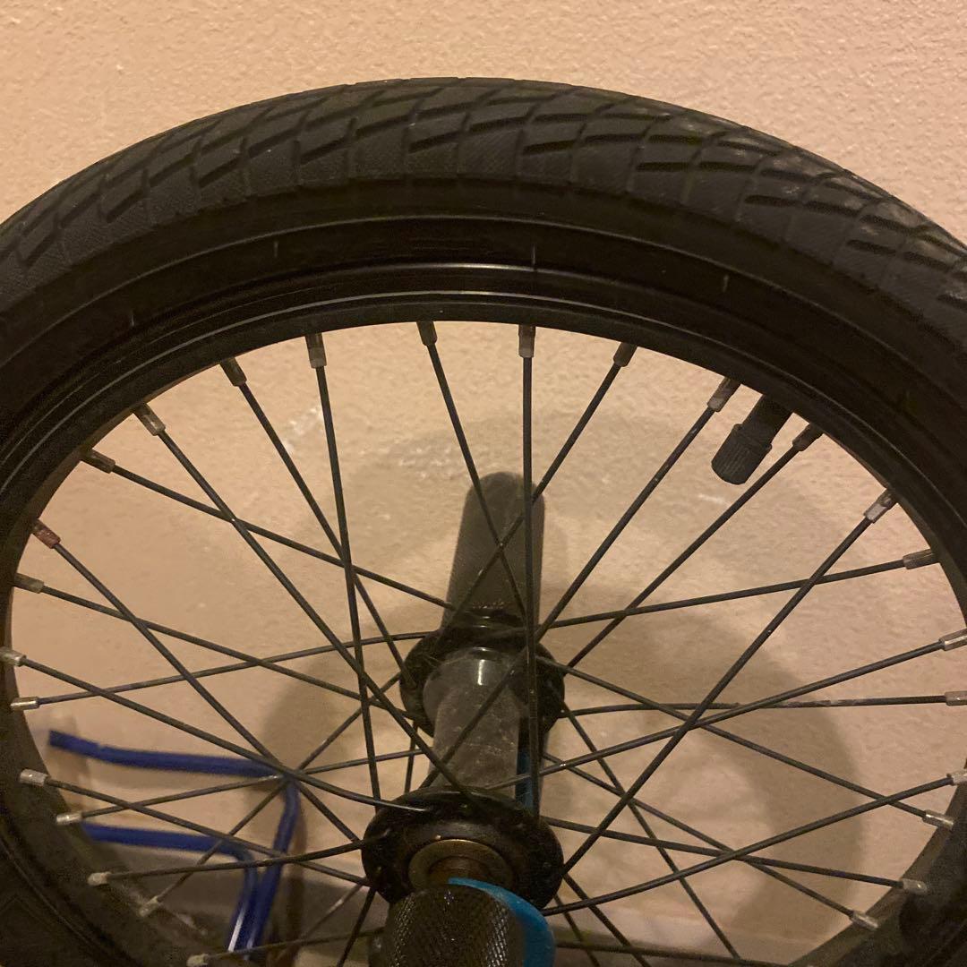 aresbikes キッズ STN 室内保管　BMX 青　静岡市引き取り希望