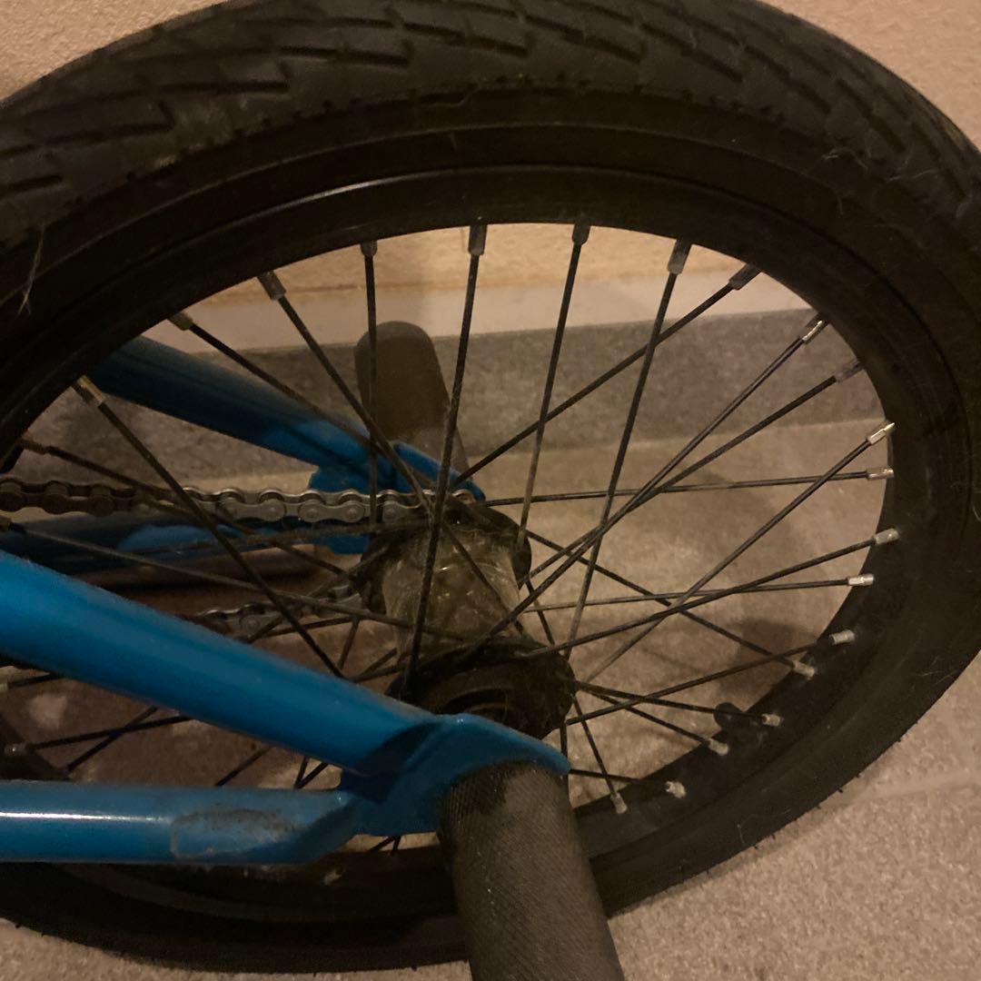 aresbikes キッズ STN 室内保管　BMX 青　静岡市引き取り希望