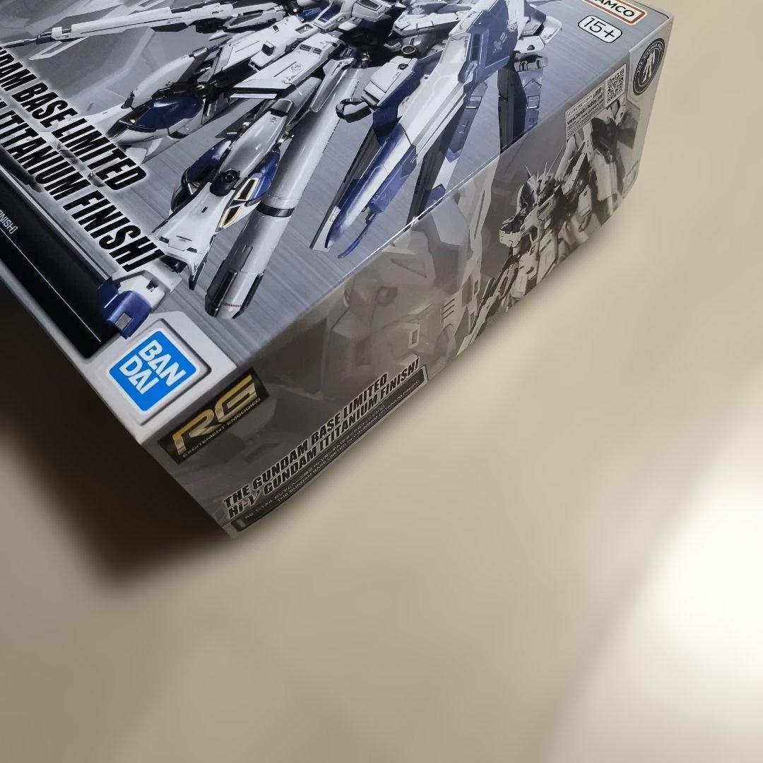 【新品】RG ガンダムベース限定 Hi-νガンダム チタニウムフィニッシュ