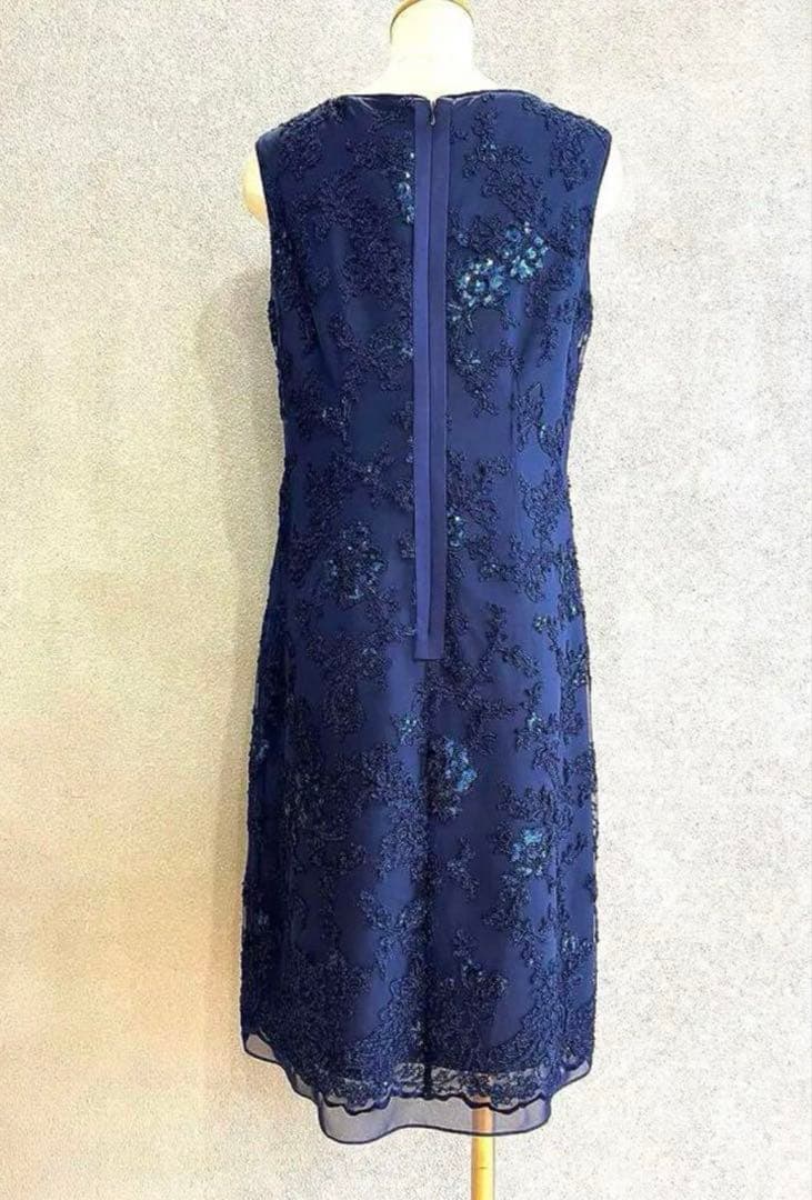 東京ソワールMARIKO KOHGA マリココウガケープ付きドレス　ワンピース