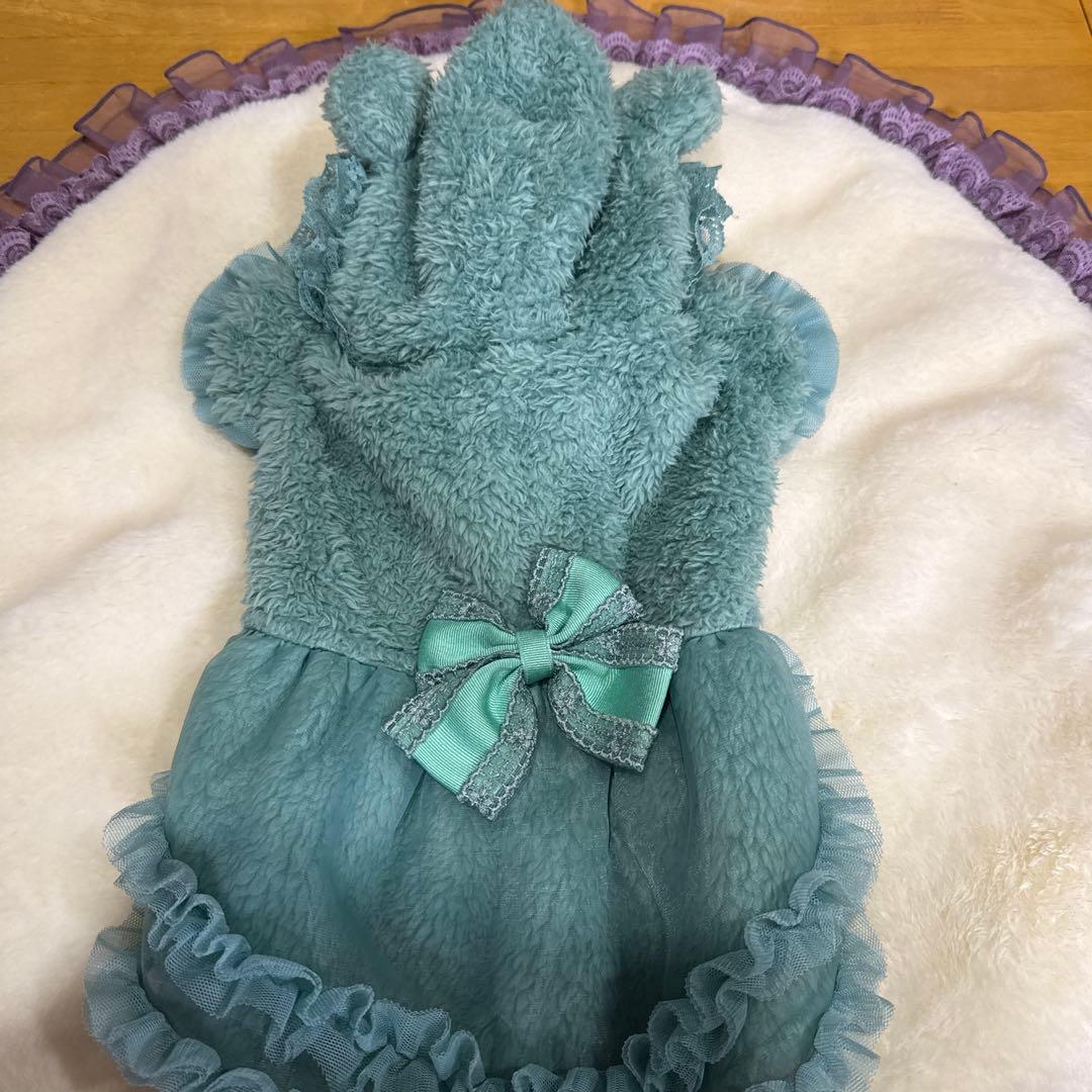 りんちゃん様専用 くま耳ボアフリルワンピース2点セット