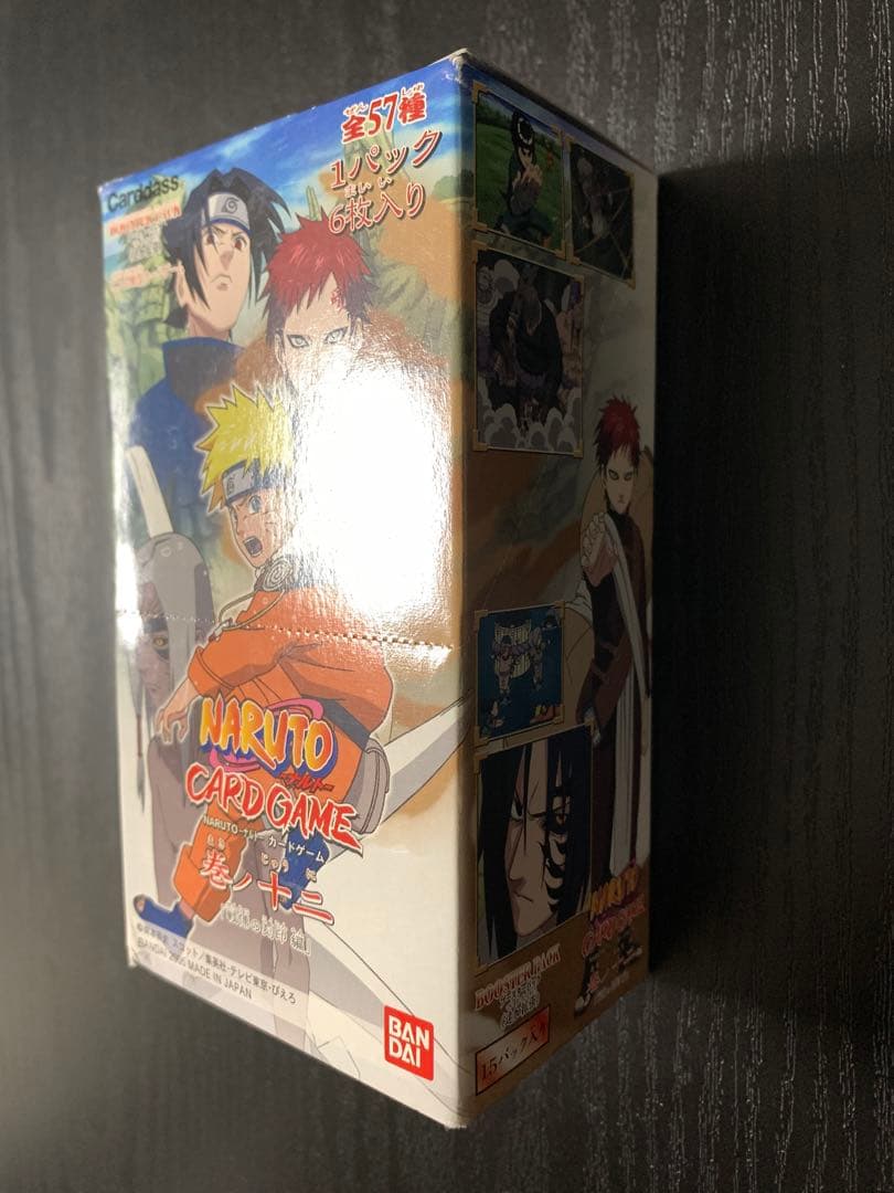 NARUTO ナルト カード巻ノ十二 「戦慄の刻印 編」 パック未開封 1BOX
