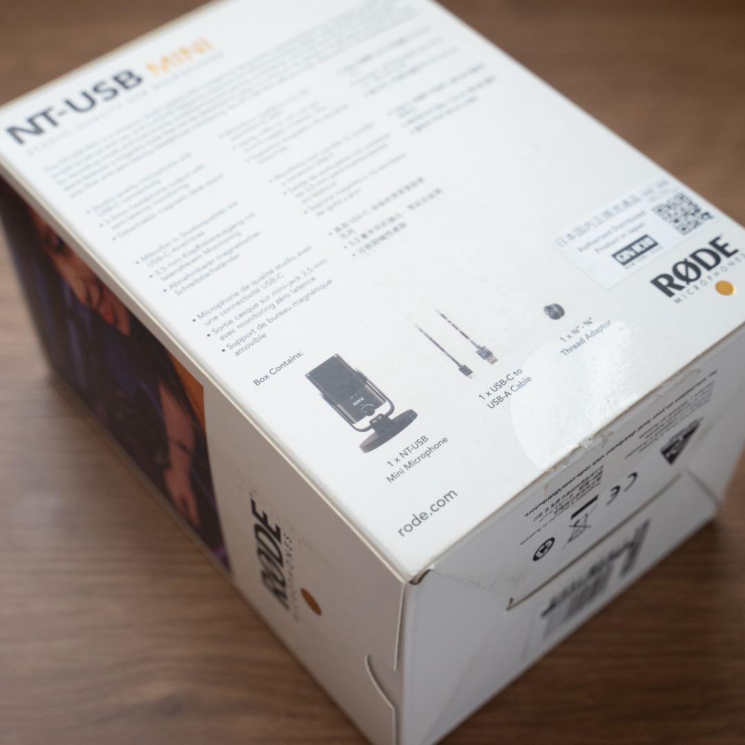 ロード RODE NT-USB Mini USBマイク NTUSBMINI