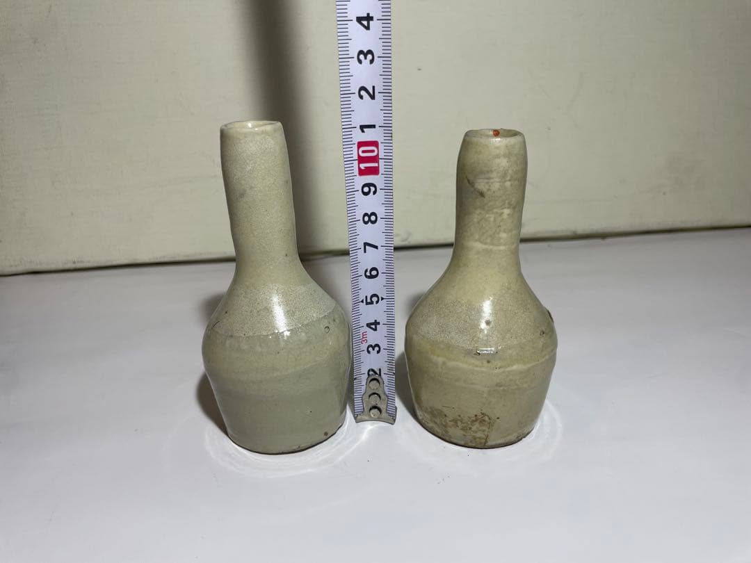 やちむん琉球美術古典焼ビンシー19世紀2個