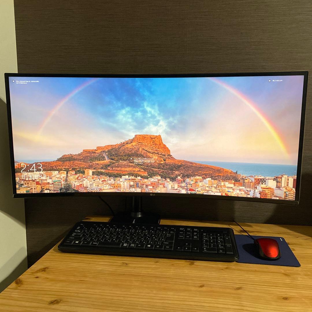 LG モニター ディスプレイ 34WL75C-B 34インチ/曲面ウルトラワイド