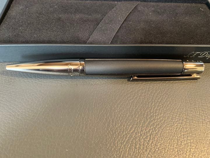 S.T DuPont Defi 万年筆　ガンメタル　M字