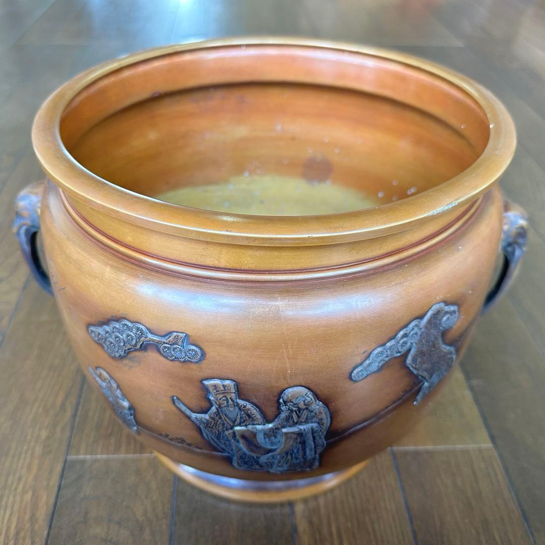 限定価格 宣徳火鉢 銅 火鉢 アンティーク - メルカリ