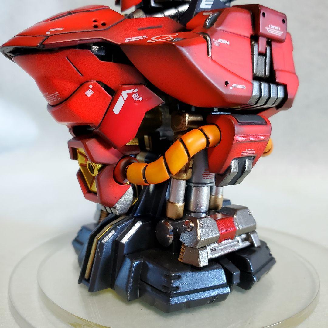 サザビー塗装参考見本+内部メカ塗装見本メタルパイプ例