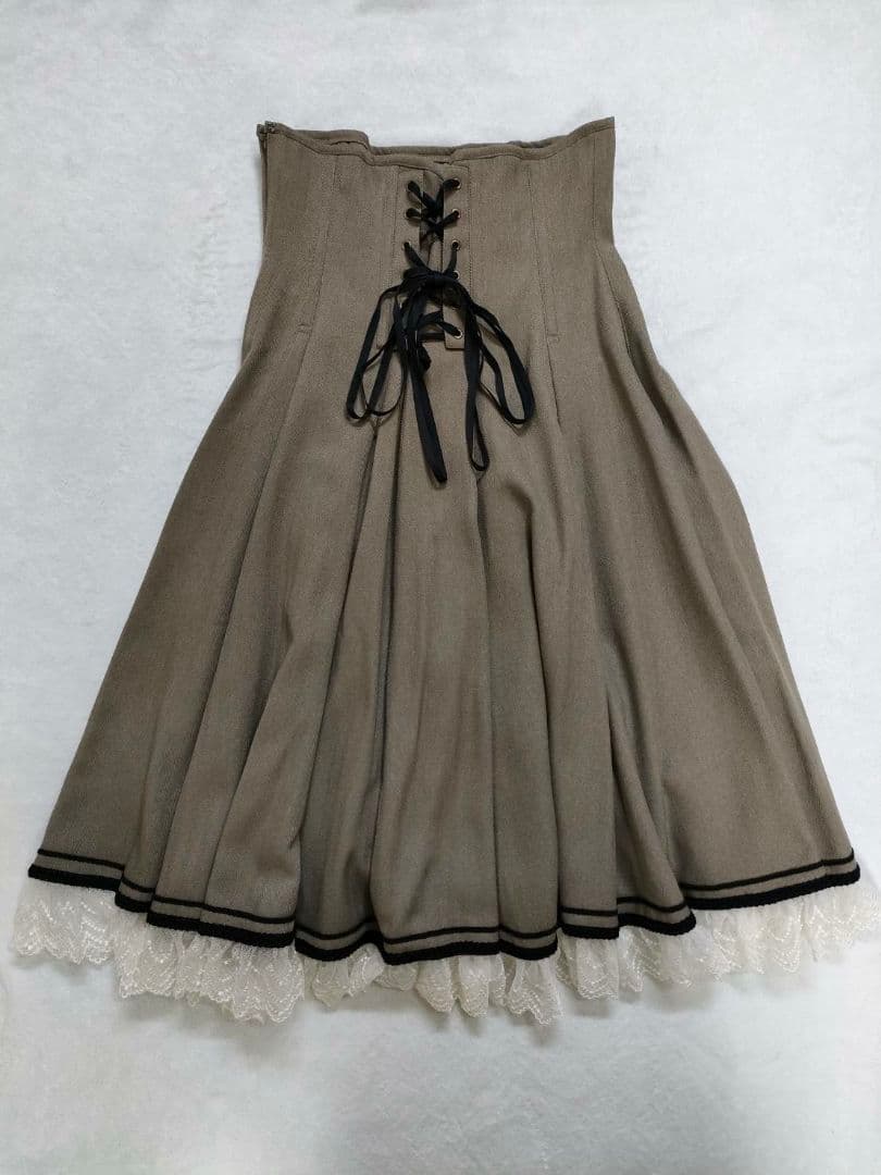 EXCENTRIQUE　エクサントリーク レースフレアスカート