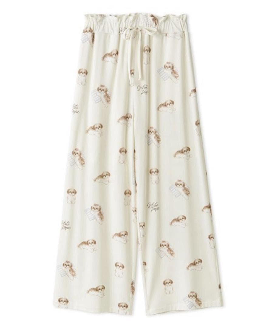 ジェラートピケ シーズージャガードプルオーバー&ロングパンツSET