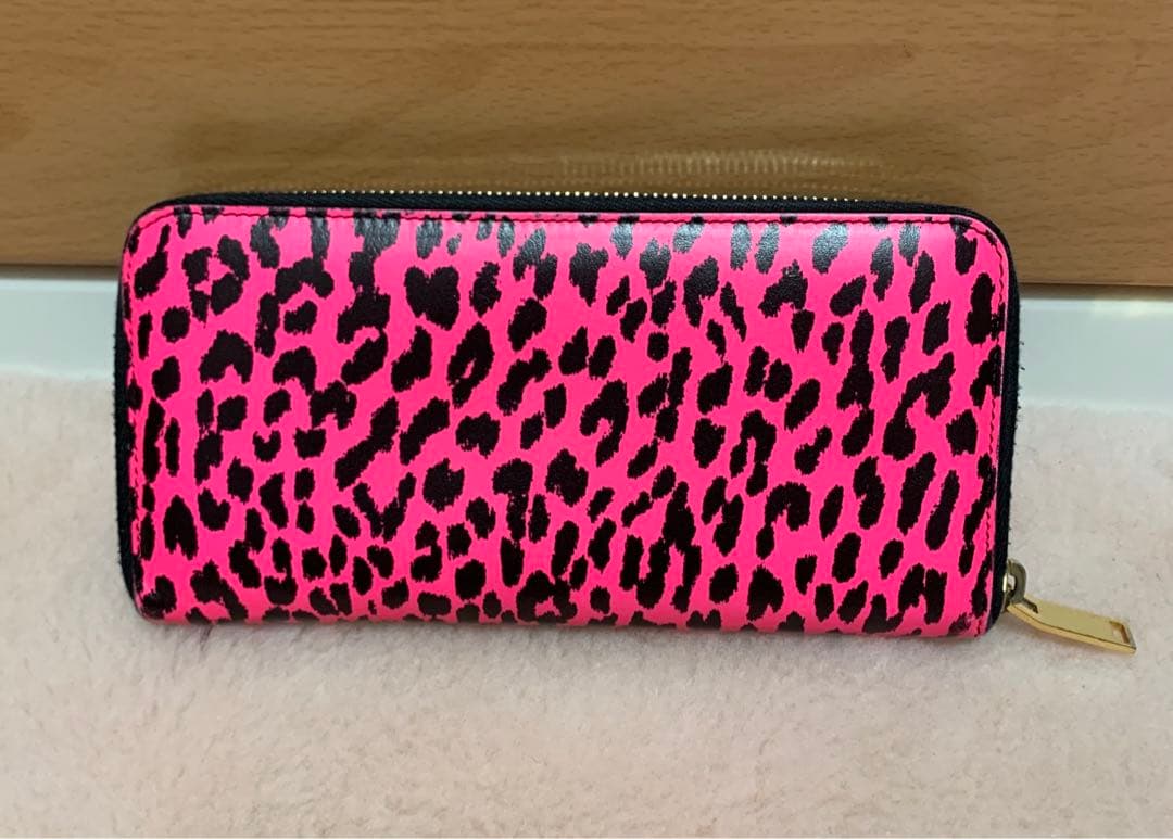 SAINT LAURENT サンローラン 長財布 レオパード