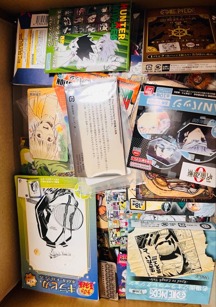 one piece ナルト 家庭教師ジャンプ　アニメキャラグッズ大量　まとめ売り