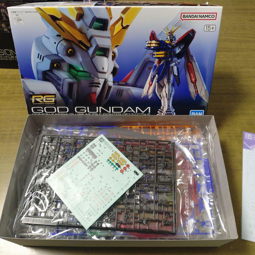 RG ゴッドガンダム 拡張セット 水転写デカール RG 1/144 ゴッド
