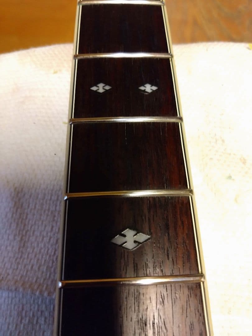 モーリスW-60 ハカランダ JAPANビンテージ メンテ済 サドル、ナット牛