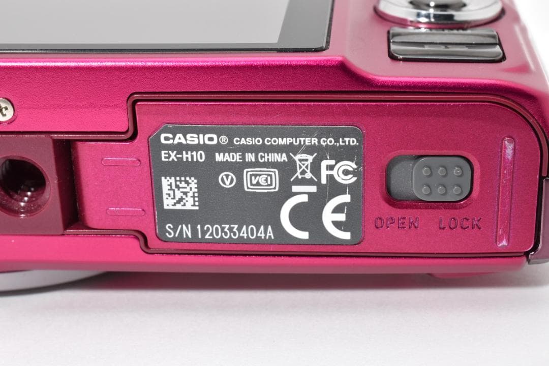 極美品 カシオ CASIO EXILIM EX-H10 ピンク ＃A364 - メルカリ