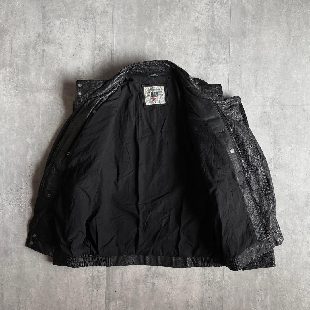 90s vintage】フライトジャケット ボンバージャケット 短丈 本革