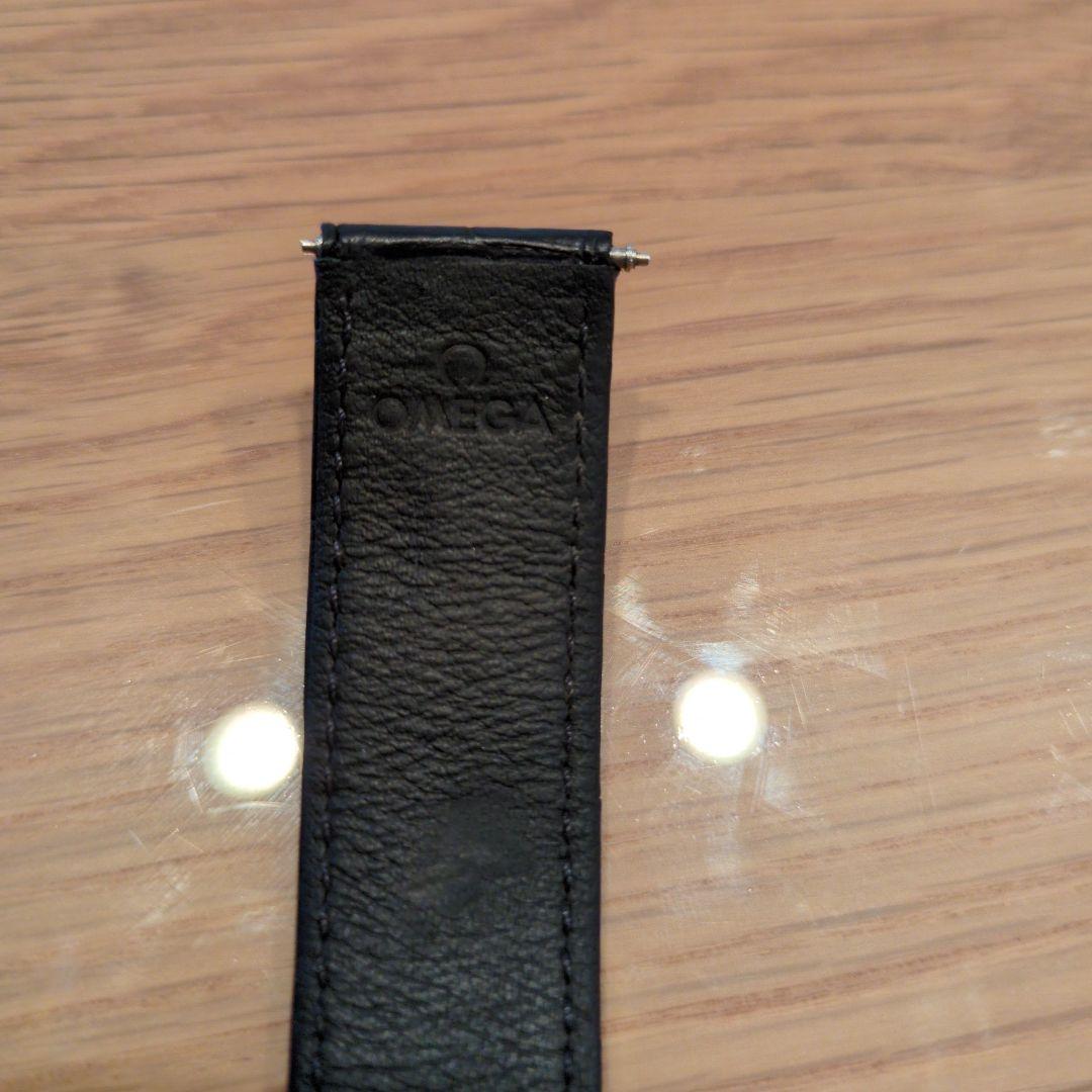 値下げ☆オメガ純正シーマスターアクアテラレザーベルト20-18mmバックル18