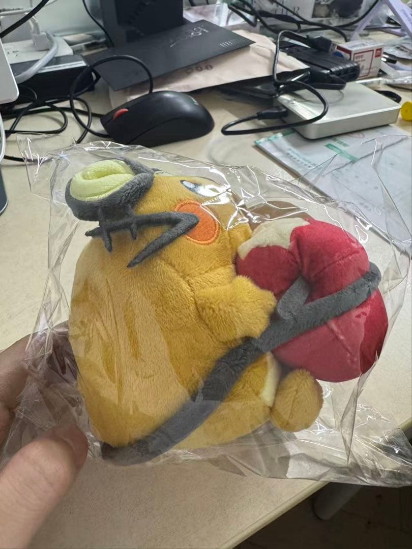 中国限定】ポケモン デデンネ ぬいぐるみ マスコット 果然一派.ver