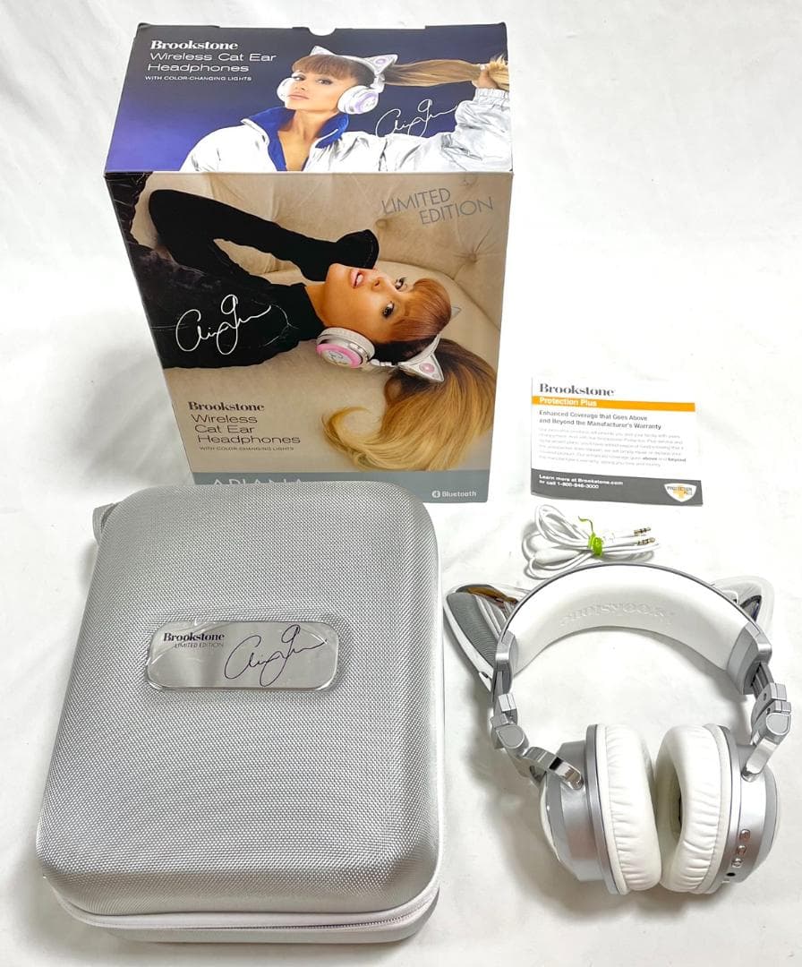 ☆ 美品 Brookstone 割引 アリアナ・グランデ ワイヤレス 猫耳