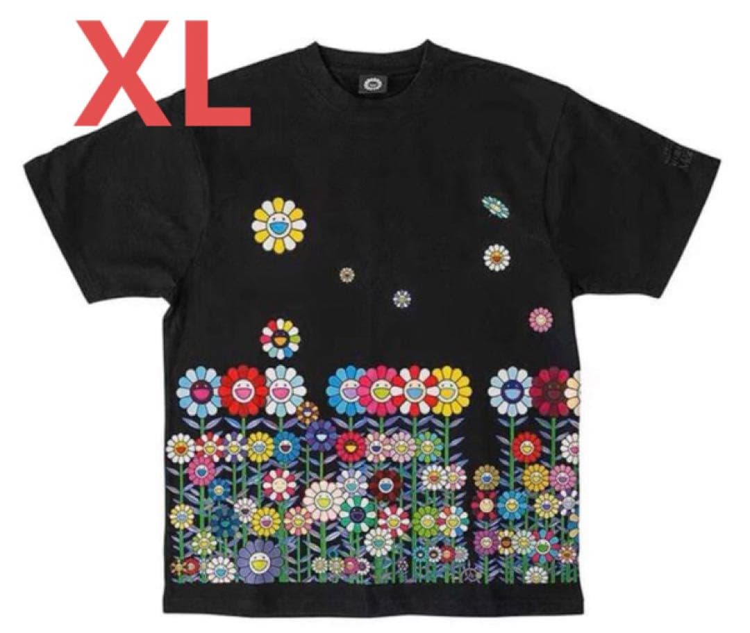 村上隆 もののけ京都 Tシャツ 金色の空の夏のお花畑 XL - メルカリ