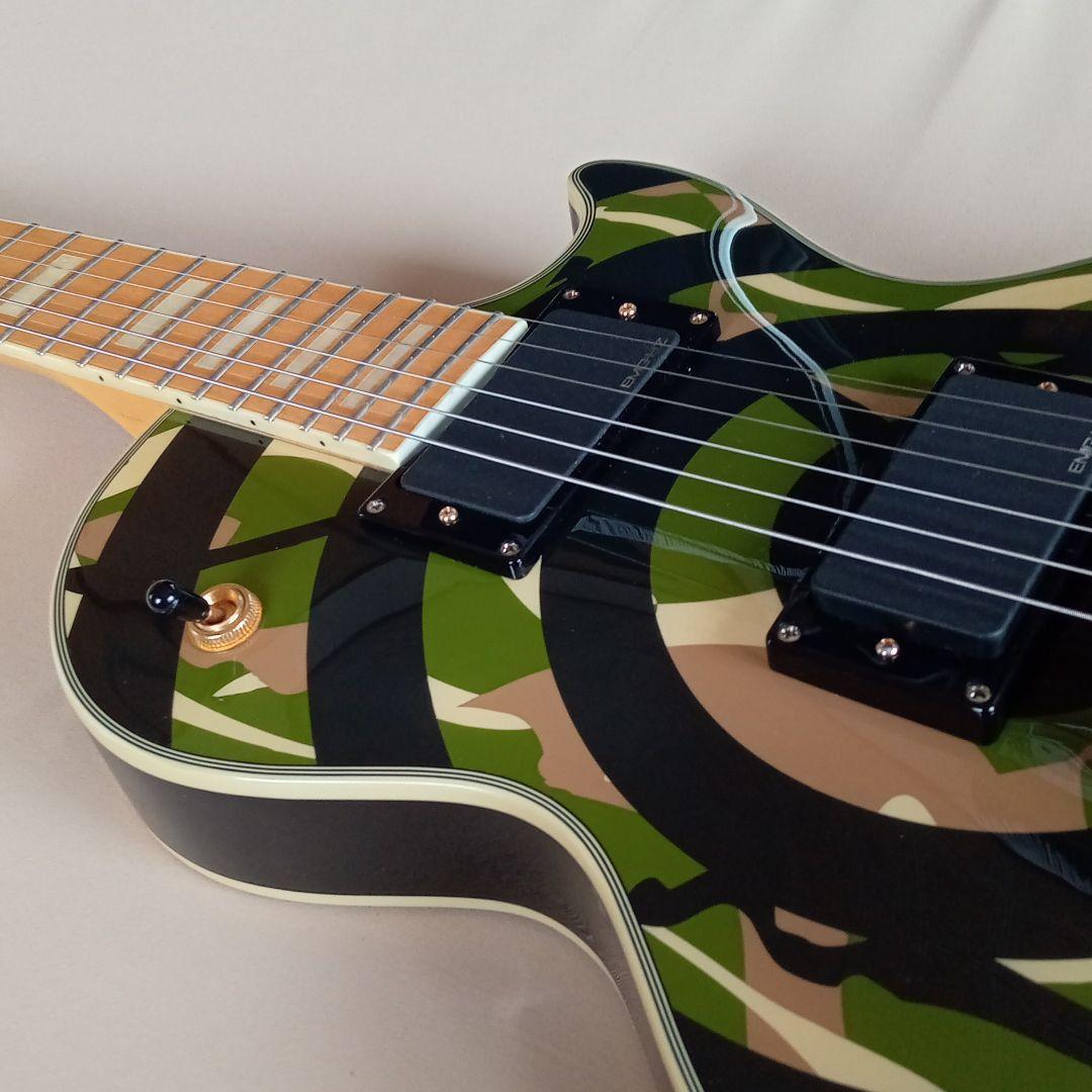 人気 エピフォン ザックワイルド レスポールカスタムモデル ブルズアイ