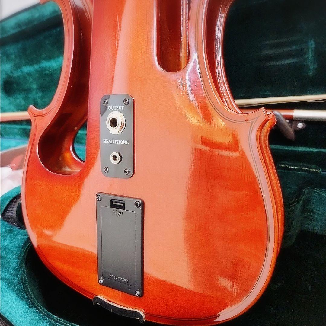 【美品】ハルシュタット エレキバイオリン CV-210E 4/4 付属品あり