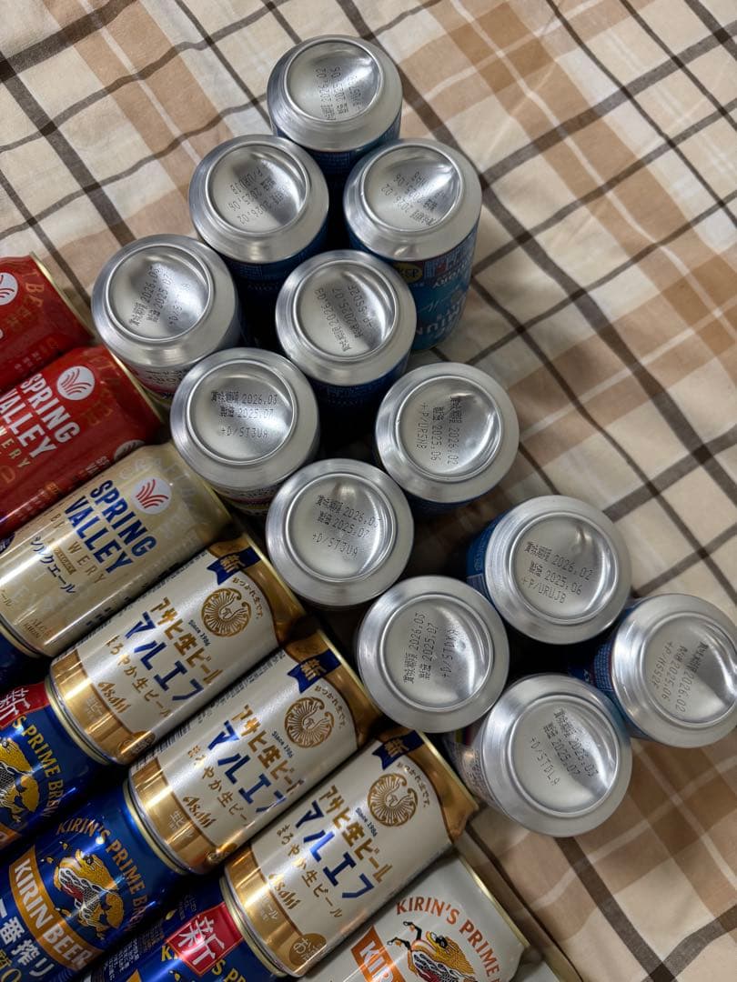 プレモル、一番搾りなどビール詰め合わせ 48本