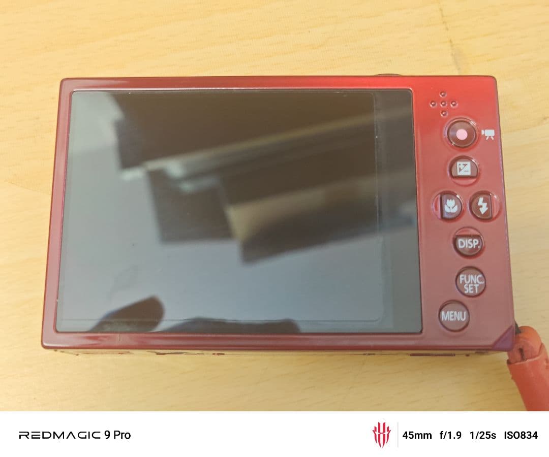 Canon IXY3 レッド ケース 充電器付 コンパクトデジタルカメラ