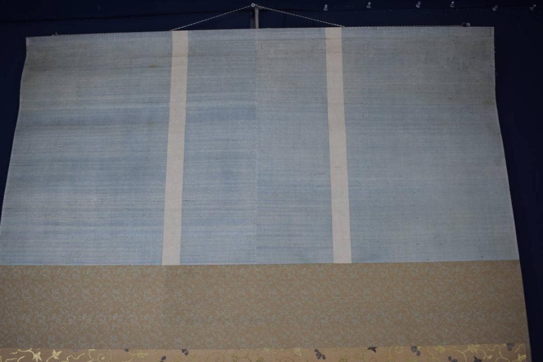 酒井抱一/山桜小禽図/桜に小鳥図/大横物/掛軸☆