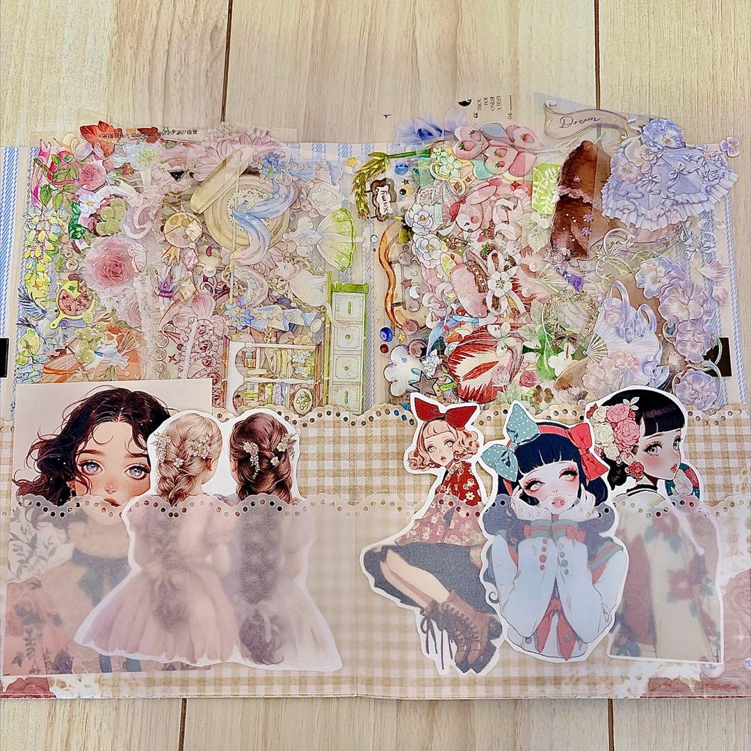 海外マステ切り売り 23種類セット 簡易ファイル付き - メルカリ