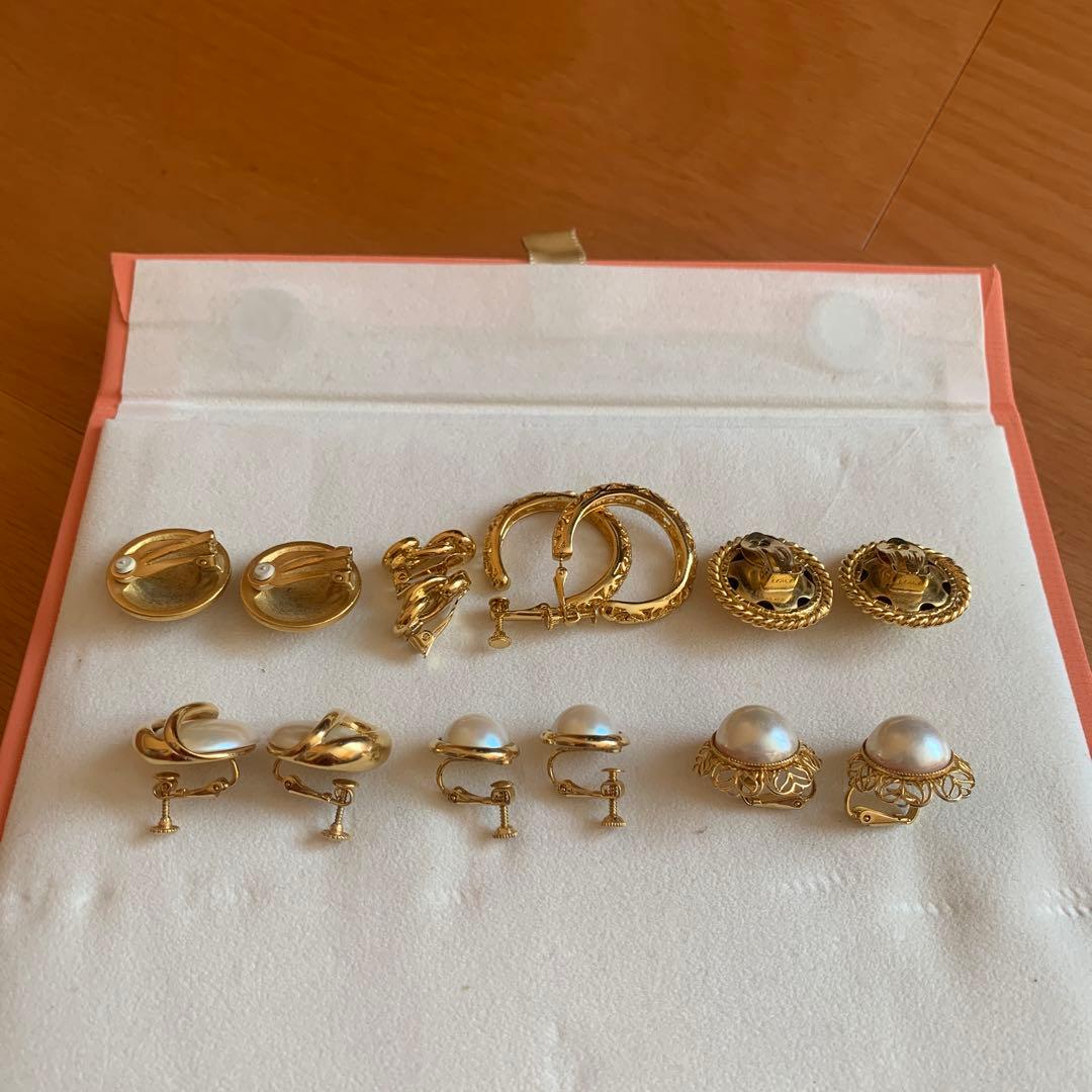 ゴールドジュエリーセット 9点入り