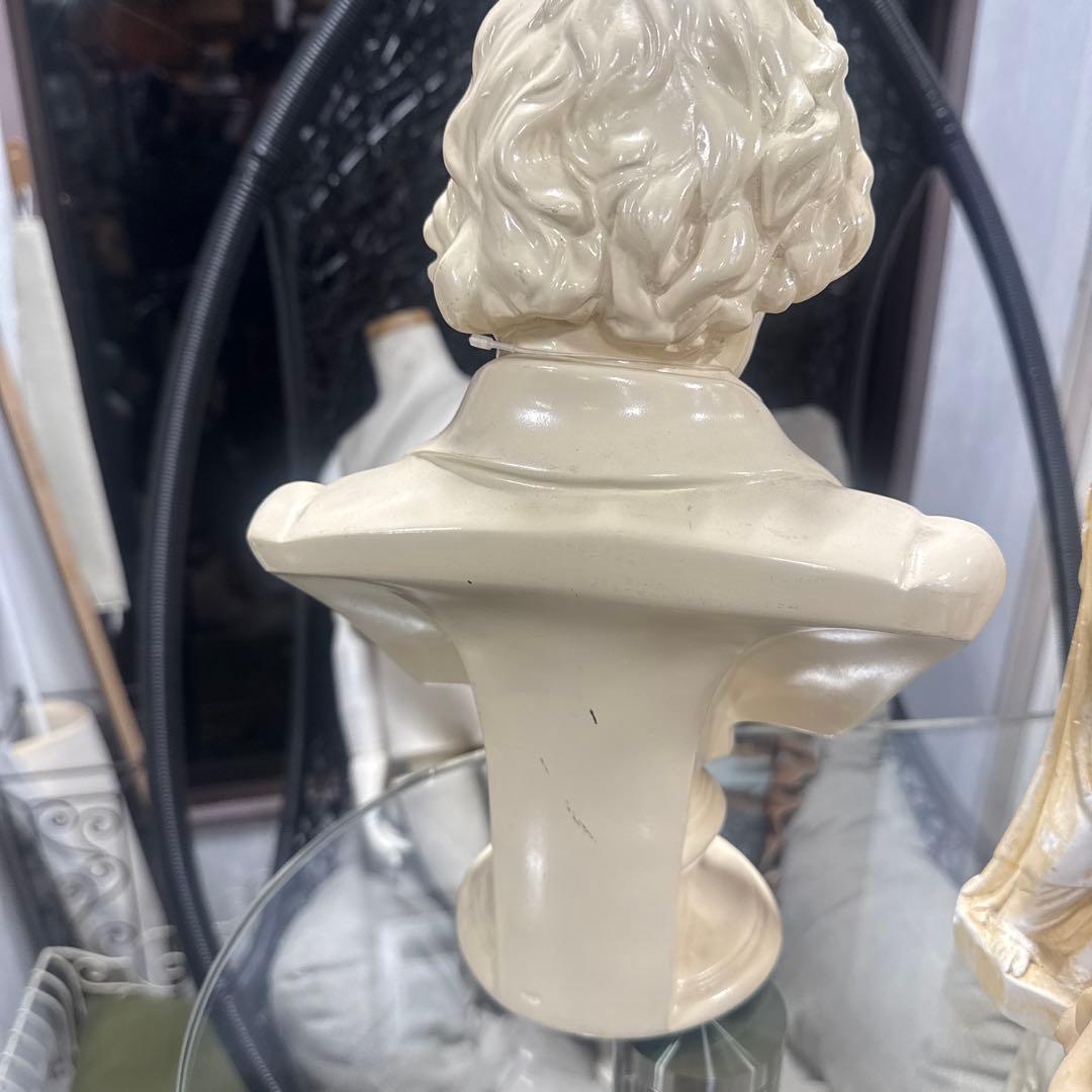ベートーヴェン bust 陶器像 約20cm