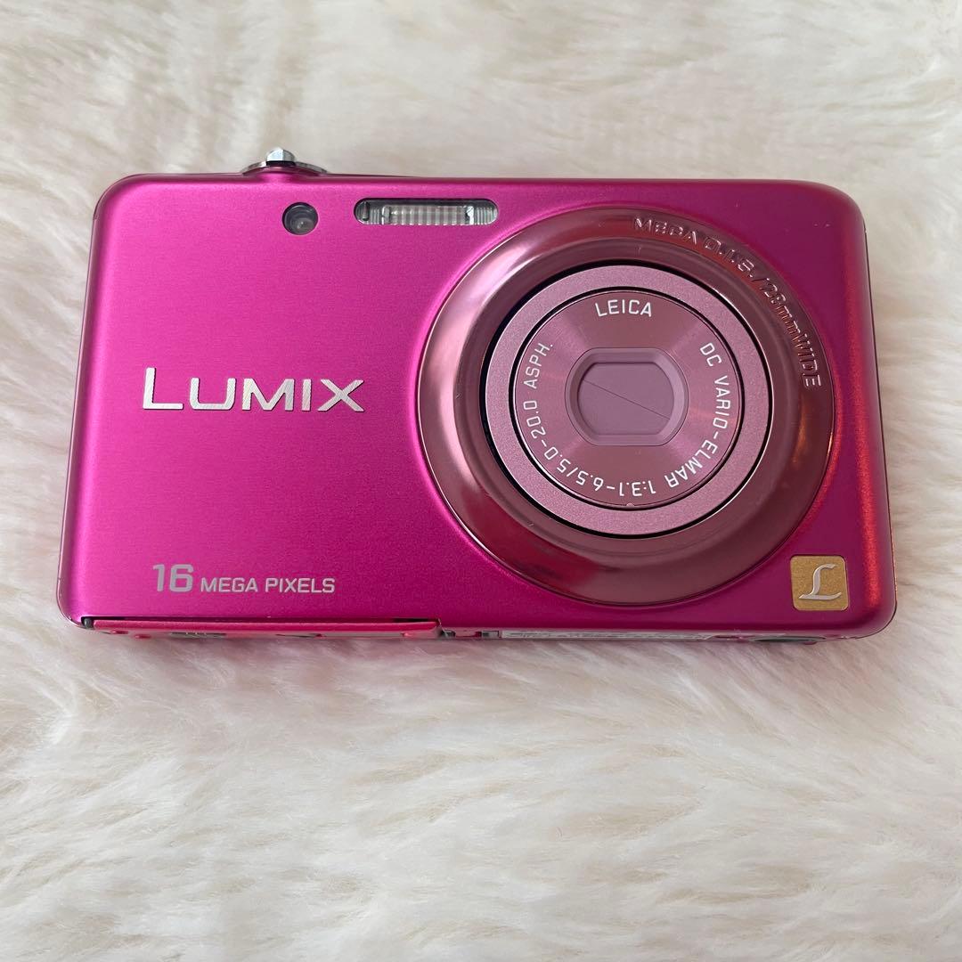 Panasonic LUMIX DMC-FH7 ピンク 本体のみ 美品 USED