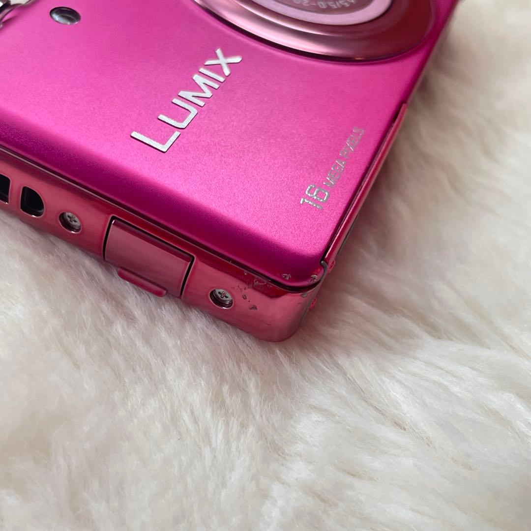 Panasonic LUMIX DMC-FH7 ピンク 本体のみ 美品 USED