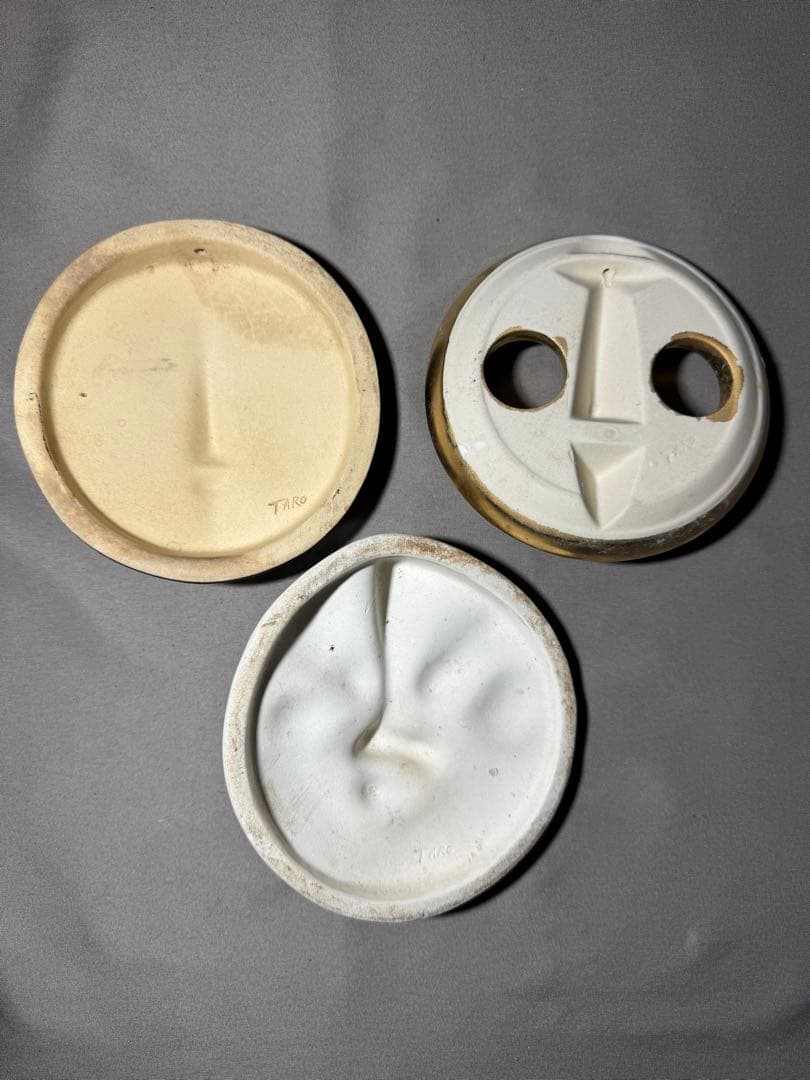 昭和レトロ 岡本太郎 万博 太陽の塔 壁掛三面