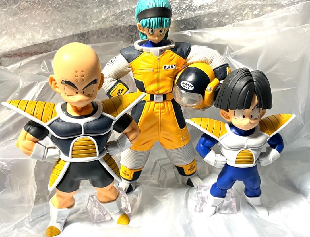 ドラゴンボール 一番くじ フィギュア クリリン 悟飯 ブルマ セット