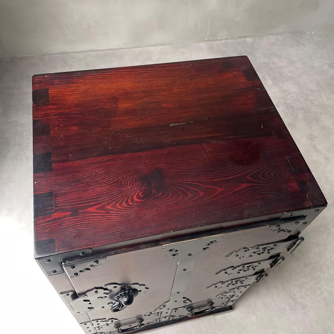 仙台箪笥 時代箪笥 和風家具 キャビネット 木製 レトロ 鍵つき