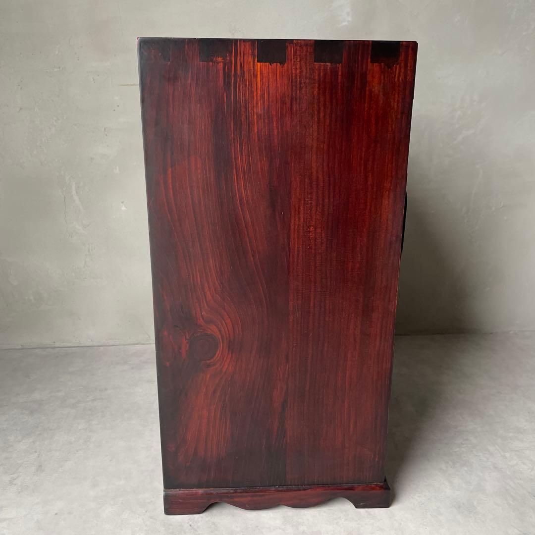 仙台箪笥 時代箪笥 和風家具 キャビネット 木製 レトロ 鍵つき