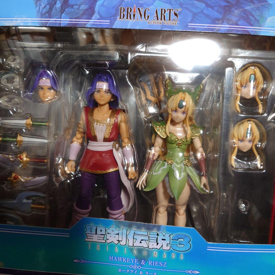 聖剣伝説3 ホークアイ&リース フィギュア 未開封