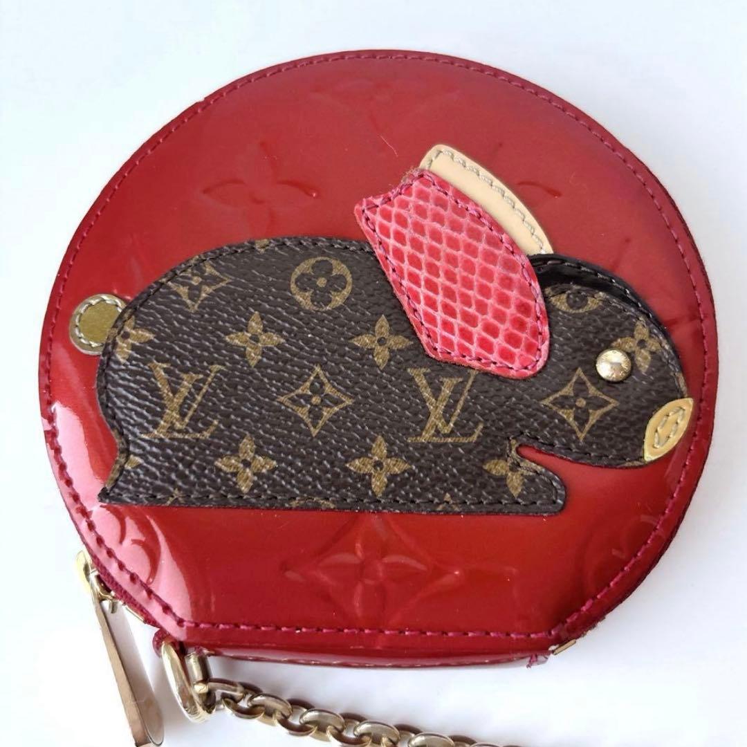 希少✨ルイ・ヴィトン　ケース　ポルトモネラパンアニマル　うさぎ　モノグラム