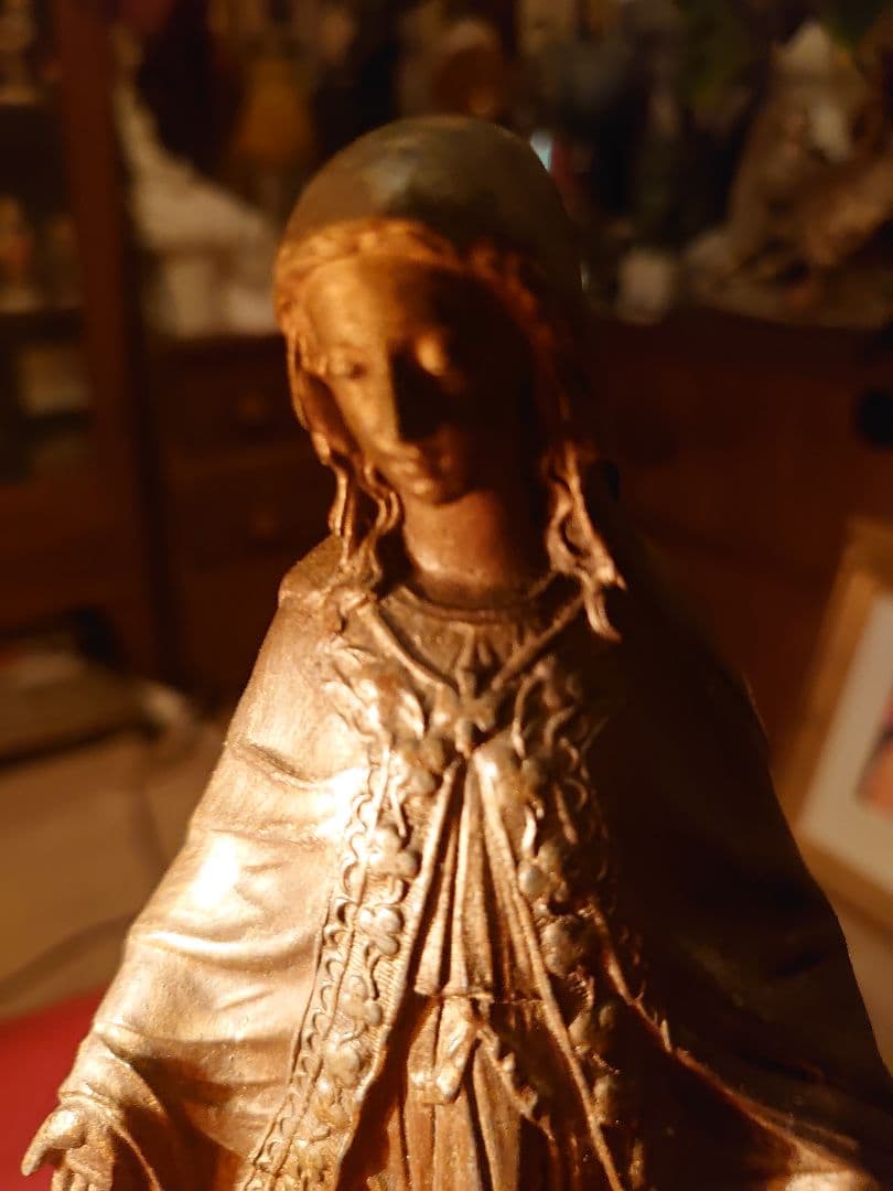 フランス アンティーク1900年代 マリヤ像