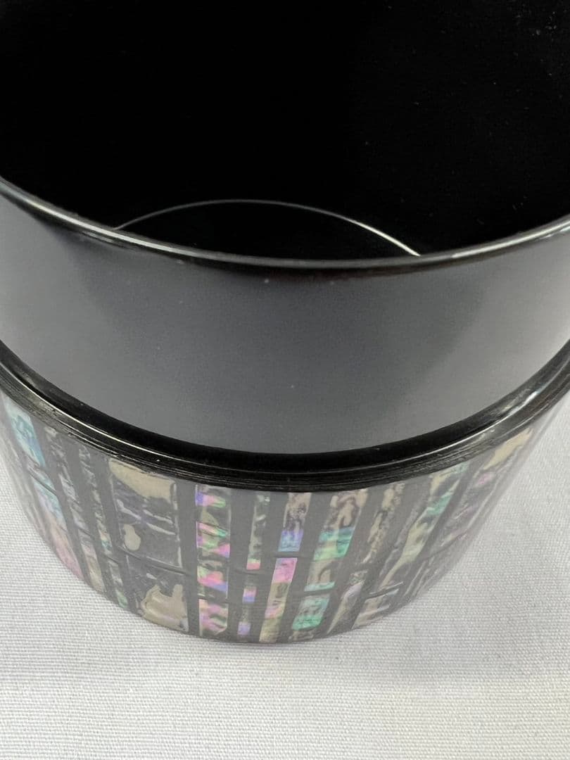 螺鈿細工菊中次(棗) 北島昭峰(昭夫) 茶道具 - メルカリ