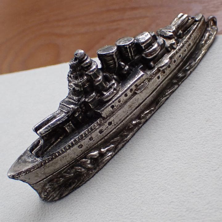 昭和初期 グリコ株式会社特製 戦艦 軍艦 おまけ 景品 海軍模型 レトロ