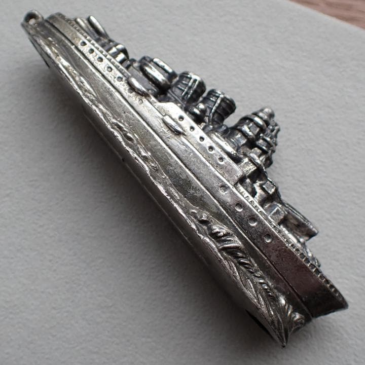 昭和初期 グリコ株式会社特製 戦艦 軍艦 おまけ 景品 海軍模型 レトロ