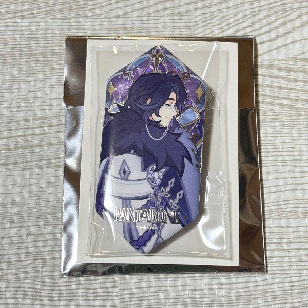 原神】富者 パンタローネ ファデュイ 執行官 缶バッジ 公式正規品