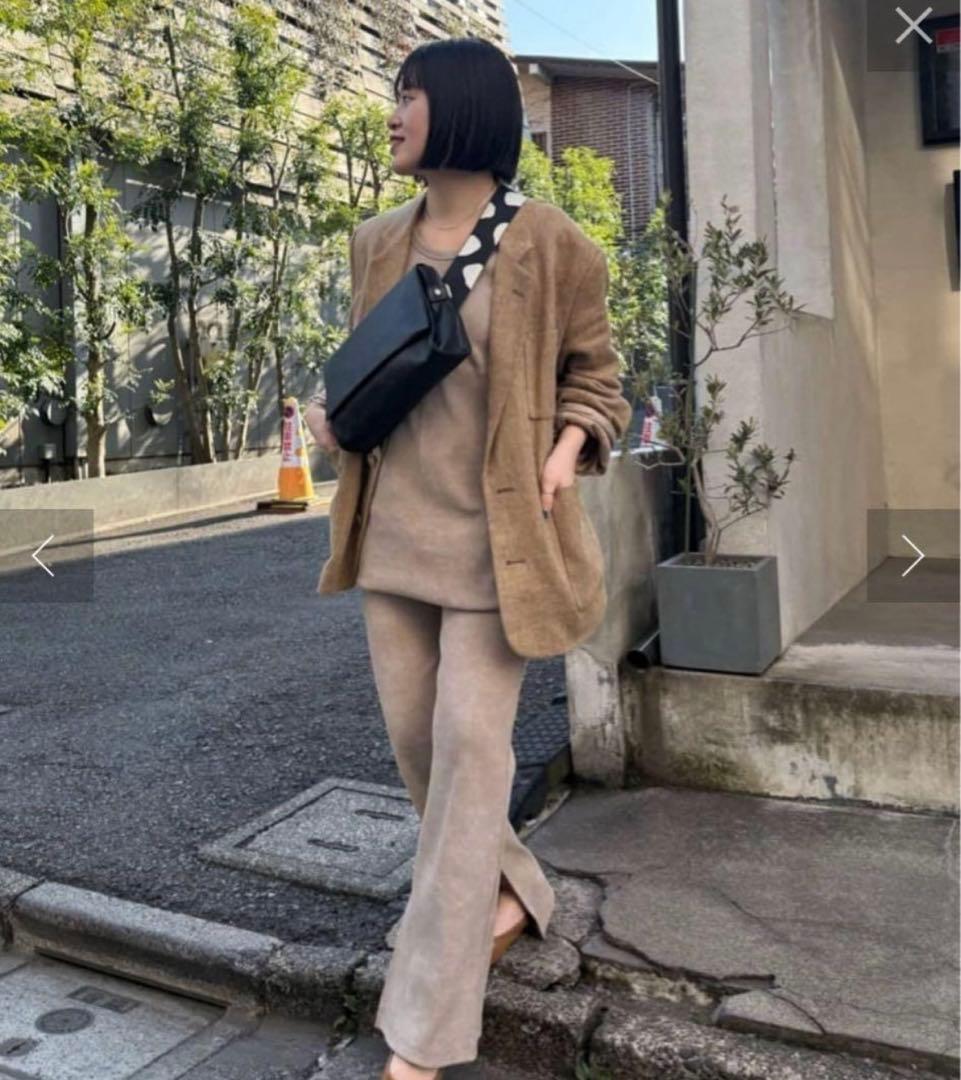 ★未使用品★ear イアパピヨネ ワイドテープショルダーバッグ